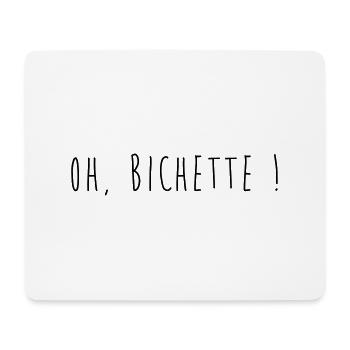 Oh Bichette! - Tapis de souris (format paysage) - blanc - Devant
