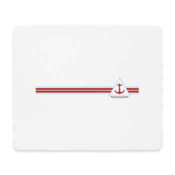 Anker - Mousepad (Querformat) - Weiß - Vorne