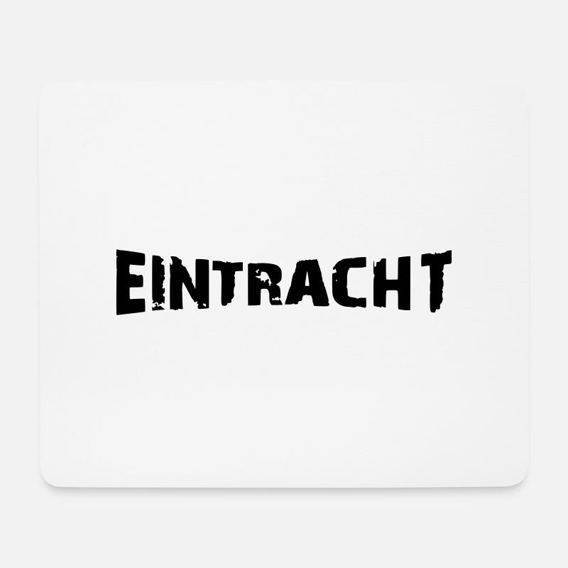 Eintracht 02 - Mousepad (Querformat) - Weiß