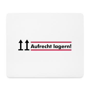 kept upright - Mouse Pad (horizontal) - white - Front