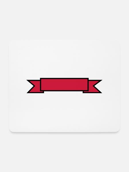 Banner - Mousepad (Querformat) - Weiß