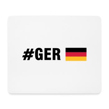 #GER (3c) - Mousepad (Querformat) - Weiß - Vorne