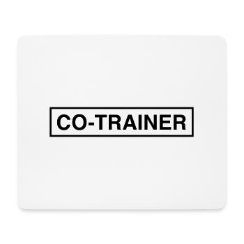 co_trainer_f1 - Mousepad (Querformat) - Weiß - Vorne
