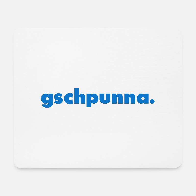 gschpunna. - Mouse Pad (horizontal) - white