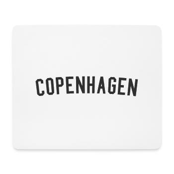 Conception de Copenhague - Tapis de souris (format paysage) - blanc - Devant