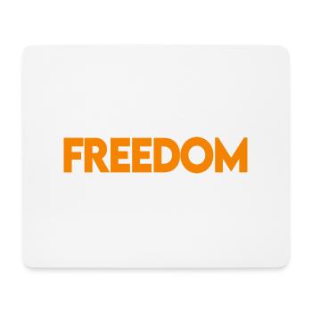Freedom - Mouse Pad (horizontal) - white - Front