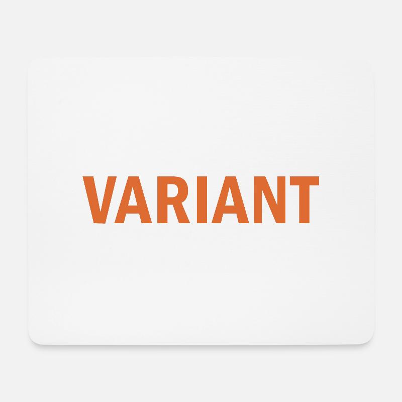 Von der TVA erfasste Variante - Mousepad (Querformat) - Weiß