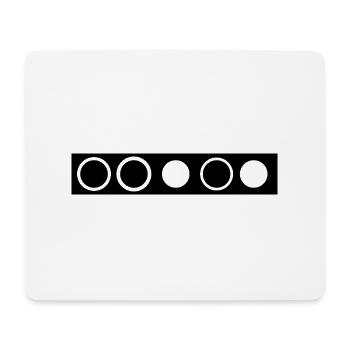 Biathlon - Mousepad (Querformat) - Weiß - Vorne