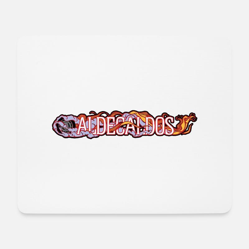 Aldecaldos Text Graphic - Mouse Pad (horizontal) - white