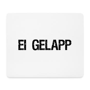 Erzgebirge Ei Gelapp - Mousepad (Querformat) - Weiß - Vorne