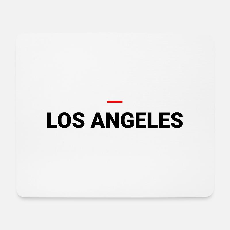 LOS ANGELES - Mousepad (Querformat) - Weiß