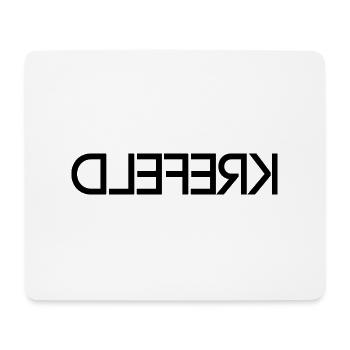 Krefeld - seitenverkehrt - Mousepad (Querformat) - Weiß - Vorne