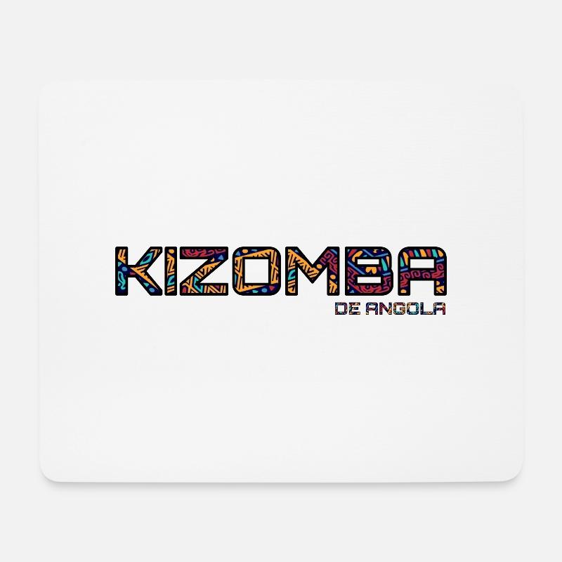 Kizomba - Mousepad (Querformat) - Weiß
