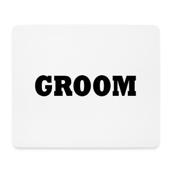 Groom - Mousepad (Querformat) - Weiß - Vorne