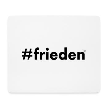 Frieden - Mousepad (Querformat) - Weiß - Vorne