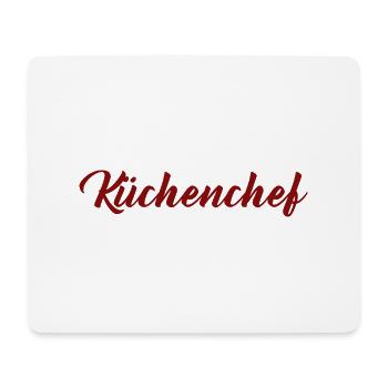 Küchenchef - Mousepad (Querformat) - Weiß - Vorne