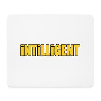 Intilligent Fun Intelligent - Mousepad (Querformat) - Weiß - Vorne