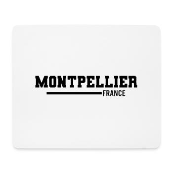 Montpellier | France - Tapis de souris (format paysage) - blanc - Devant