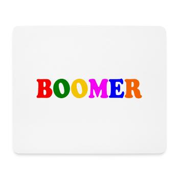 Boomer - Mousepad (Querformat) - Weiß - Vorne