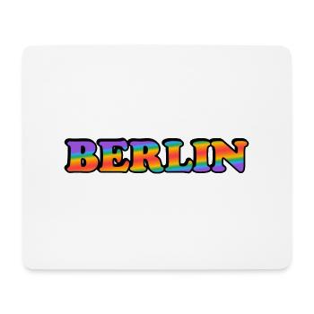 Gay Berlin - Tapis de souris (format paysage) - blanc - Devant