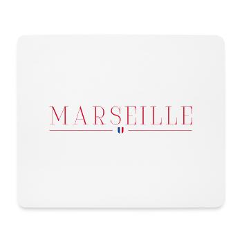 Marseille, France Style Design T-Shirt - Mouse Pad (horizontal) - white - Front