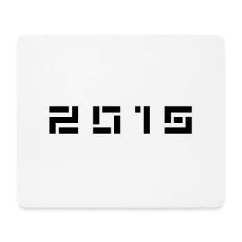 Année de naissance Anniversaire Né en - Fabriqué en 2015 - Tapis de souris (format paysage) - blanc - Devant
