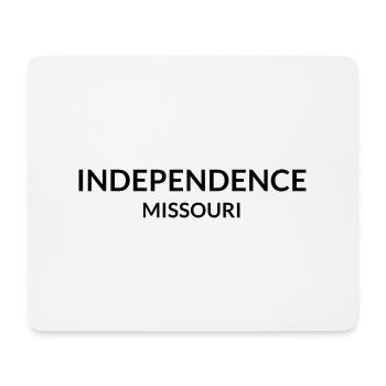 Independence, Missouri, USA - Mouse Pad (horizontal) - white - Front