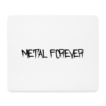 Metal Forever - Mouse Pad (horizontal) - white - Front