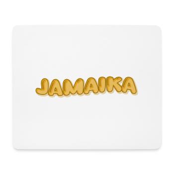 Jamaika als Urlaub - Mousepad (Querformat) - Weiß - Vorne