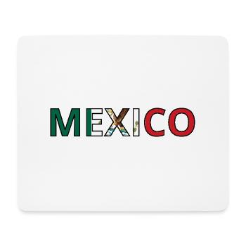 Mexico City Flag - Mouse Pad (horizontal) - white - Front