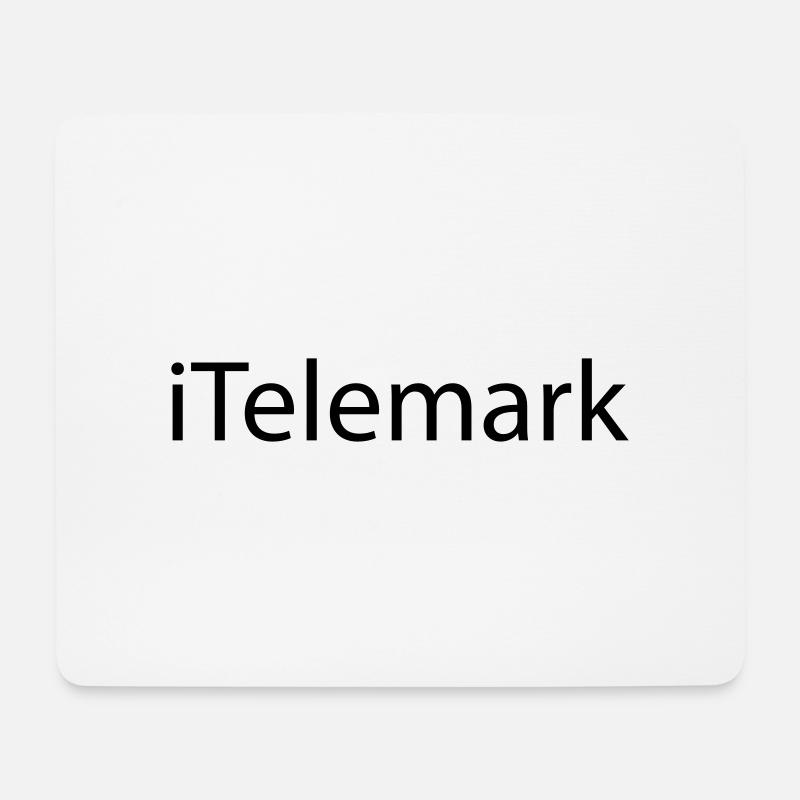 itelemark - Mousepad (Querformat) - Weiß