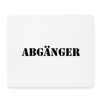 abgänger - Mousepad (Querformat) - Weiß - Vorne