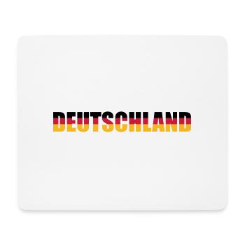 Deutschland - Mousepad (Querformat) - Weiß - Vorne