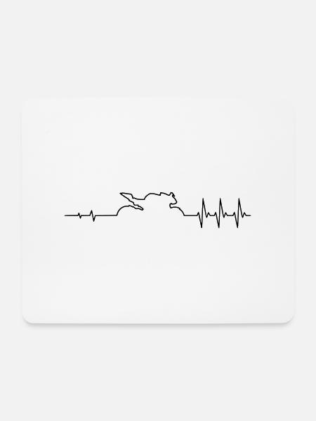 Puls Streetfighter - Mousepad (Querformat) - Weiß