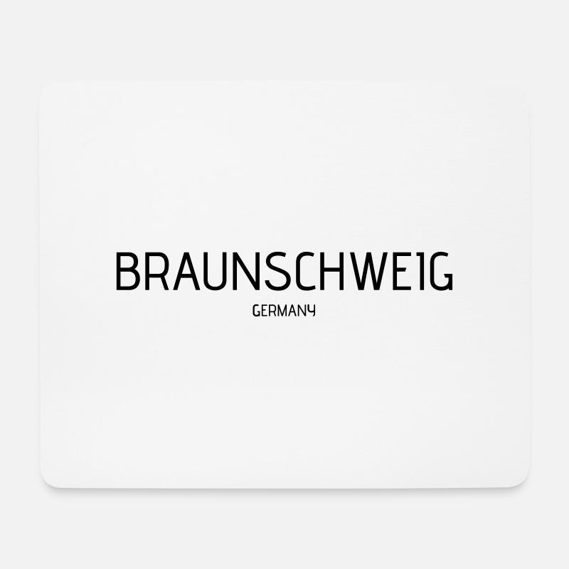Braunschweig - Mousepad (Querformat) - Weiß