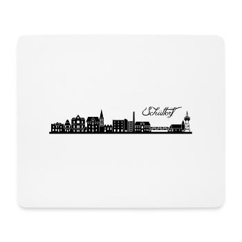 Schüttorfer Skyline - Mousepad (Querformat) - Weiß - Vorne
