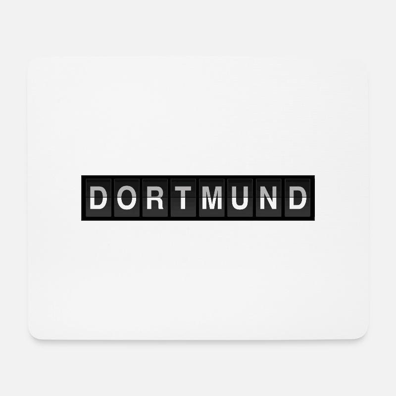 dortmund - Mousepad (Querformat) - Weiß