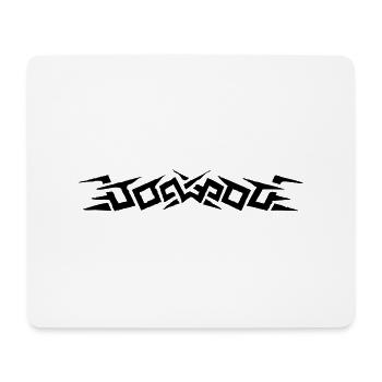 tribal tattoo - Tapis de souris (format paysage) - blanc - Devant