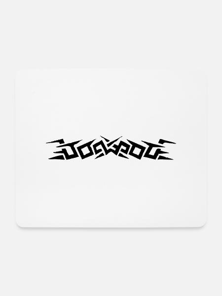 tribal tattoo - Mousepad (Querformat) - Weiß