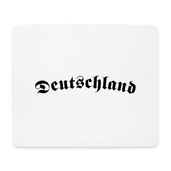 deutschland1 - Mousepad (Querformat) - Weiß - Vorne