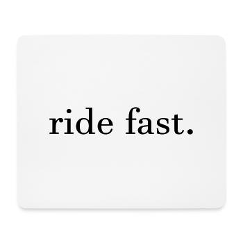 Ride presque. - Tapis de souris (format paysage) - blanc - Devant