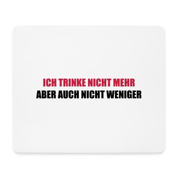 drink - Mouse Pad (horizontal) - white - Front