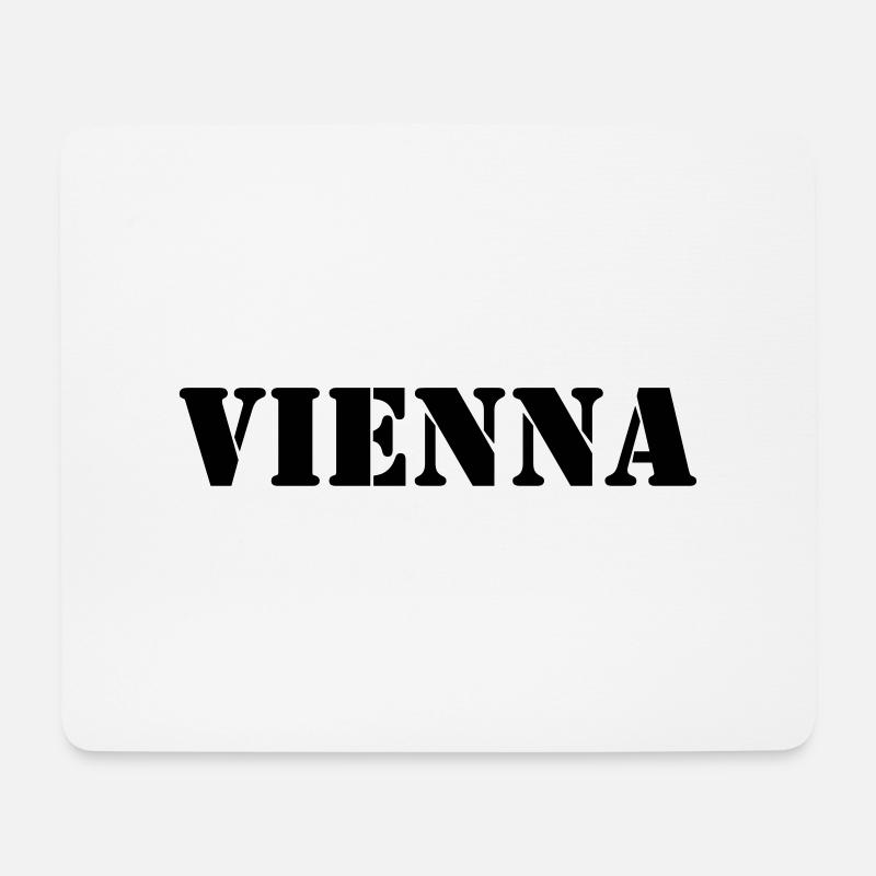 VIENNA - Mouse Pad (horizontal) - white