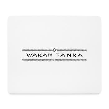 Wakan Tanka (the great Mystery) Vektor - Mousepad (Querformat) - Weiß - Vorne