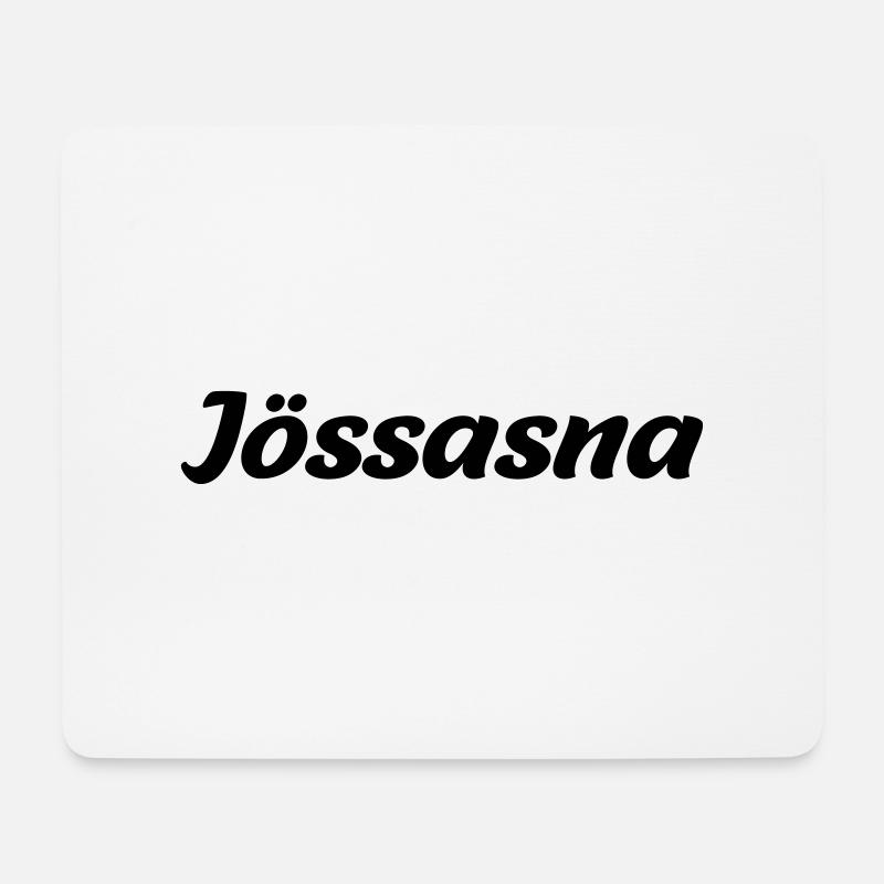 Jössasna - österreichischer Dialekt - Mousepad (Querformat) - Weiß