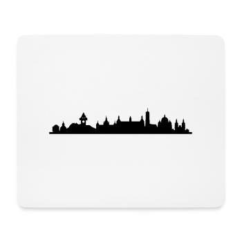 Skyline Graz - Mousepad (Querformat) - Weiß - Vorne