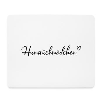 Hunsrückmädchen - Hunsrück - Mousepad (Querformat) - Weiß - Vorne