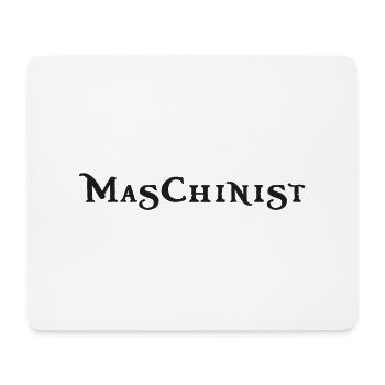 maschinist - Mousepad (Querformat) - Weiß - Vorne