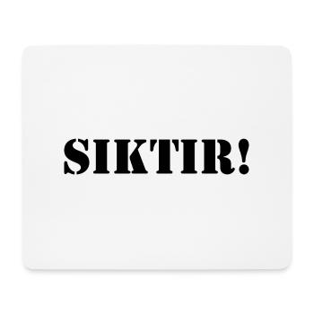 Turkish saying Turkish language - Mouse Pad (horizontal) - white - Front