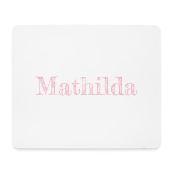 Mathilda - Mouse Pad (horizontal) - white - Front